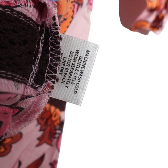 Pomander Place Floral Mini Dress - Pink and Brown - Picture 9 of 10